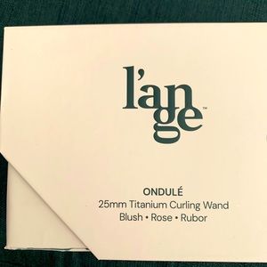 NIB L'Ange Ondule 25 mm Titanium Curling Wand
